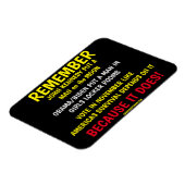 投票することを忘れない マグネット (左側)