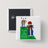 投票するためにScoot 缶バッジ (正面&裏面)