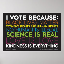 投票するのは…親切は何でものしるし ポスター