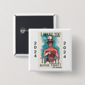 [投票する]ボタン 缶バッジ (正面&裏面)