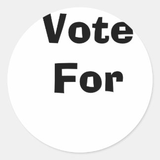 投票する ラウンドシール