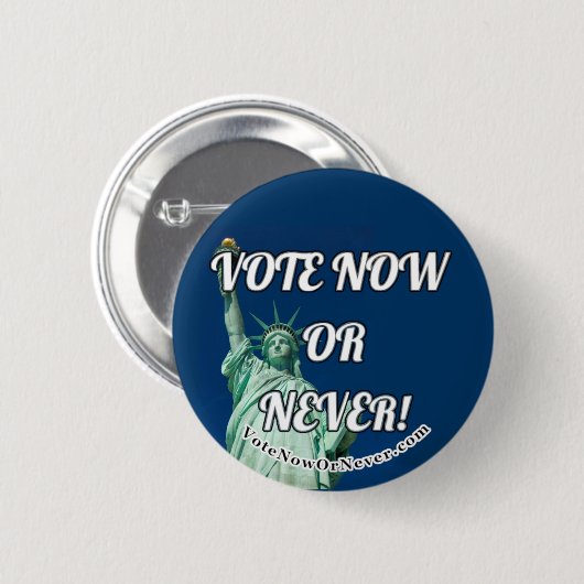投票する 缶バッジ (正面&裏面)