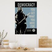 投票で得たプリント ポスター (キッチン)