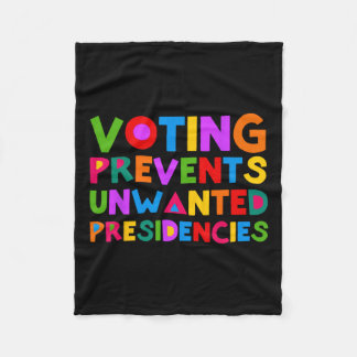 投票によって不要な大統領を防ぐ フリースブランケット