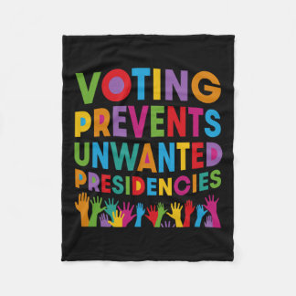 投票によって不要な社長の贈り物を防ぐ フリースブランケット