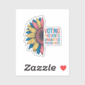 投票によって投票の望みを妨げる シール (シート)