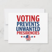 投票によって男性の女性社長が不要になるのを防ぐ シーズンカード (裏面)