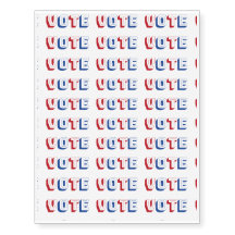 投票の一時的な入れ墨