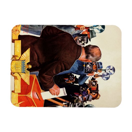 投票の候補者 マグネット (横)