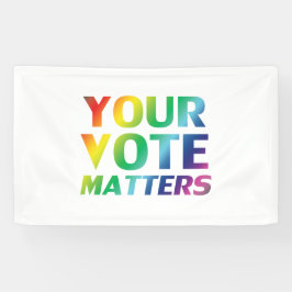 投票の問題 – プライドlgbtレインボーホワイト 横断幕