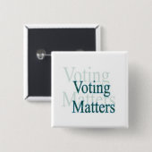 投票の問題 缶バッジ (正面&裏面)
