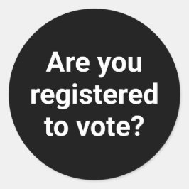 投票の登録は？白カスタムと黒 ラウンドシール