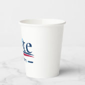 投票の結果 紙コップ (左)