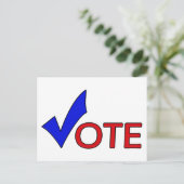 投票はがき ポストカード (スタンド正面)