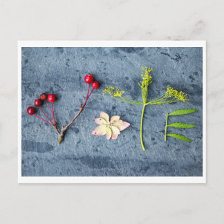 投票はがき ポストカード