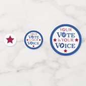 投票は君の声だ コンフェッティ (正面)