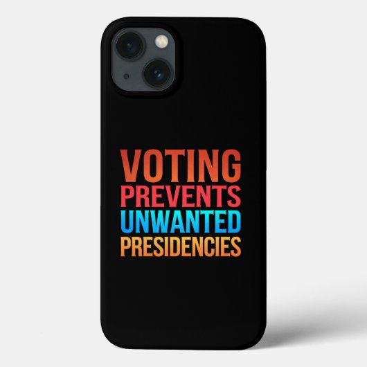 投票は望ましくない大統領選挙を防ぐ Case-Mate iPhoneケース (裏面)