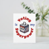 投票は私の超大国 ポストカード (スタンド正面)