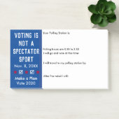 投票は観戦スポーツ投票のアラームではない ポストイット (オフィス)