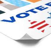 投票は2024年の選挙に重要 ポスター (角)