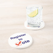 投票への登録2024 コースター (側面)