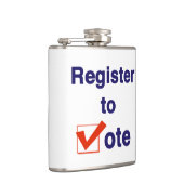 投票への登録2024 フラスク (右)
