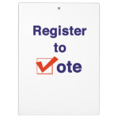 投票への登録2026 クリップボード (裏面)