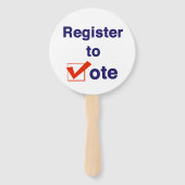 投票への登録2026 ハンドファン (裏面)