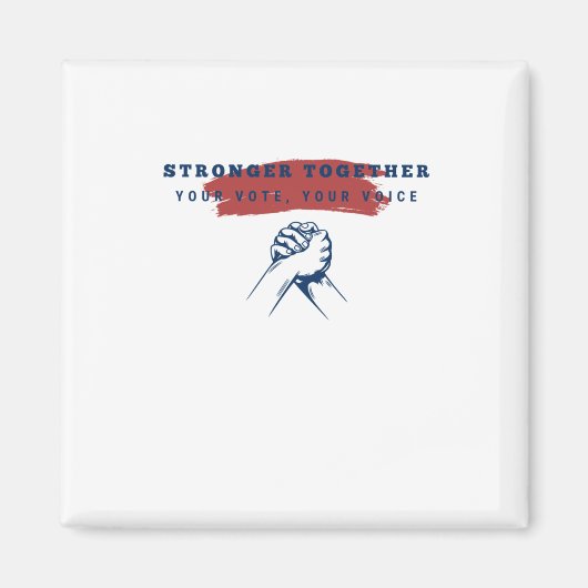 投票を強化する マグネット (正面)