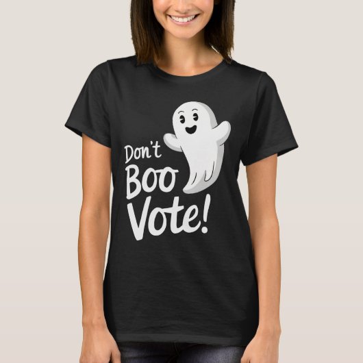 投票を拒否 Tシャツ (正面)