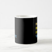 投票を繰り上げる コーヒーマグカップ (中央)