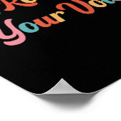 投票を繰り上げる ポスター (角)