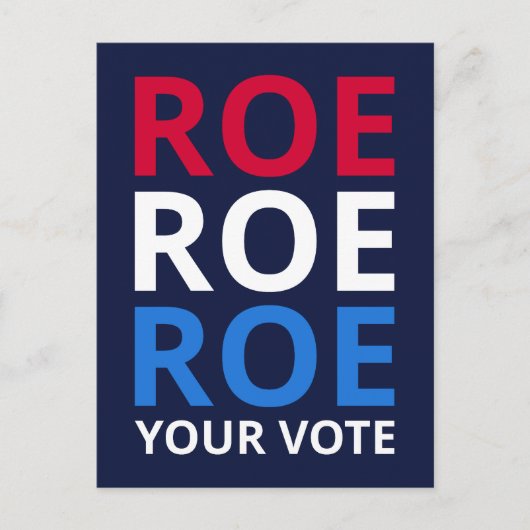 投票を繰り上げる ポストカード (正面)