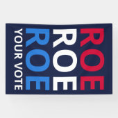 投票を繰り上げる 横断幕 (横)