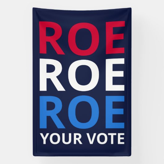 投票を繰り上げる 横断幕 (縦)