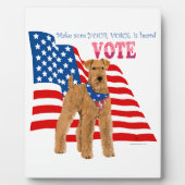 投票を解除する フォトプラーク (正面)