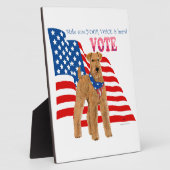 投票を解除する フォトプラーク (側面)