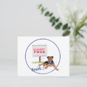 投票を解除する ポストカード (スタンド正面)