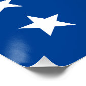 投票アンドリューヤンニューヨーク市長スターズブルー ポスター (コーナー)