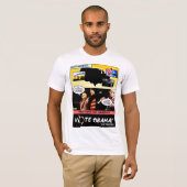 投票オバマ! 選挙の漫画のTシャツ Tシャツ (正面フル)