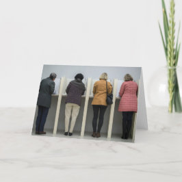 投票カスタム写真グリーティングカード カード