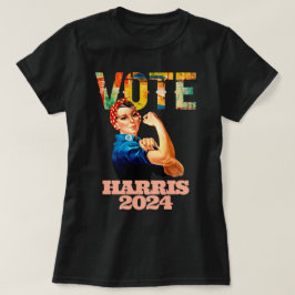 投票カマラハリス2024米国選大統領の択 Tシャツ