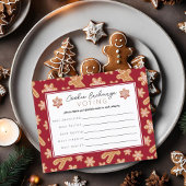 投票カード投票クリスマスクッキー交換パーティー