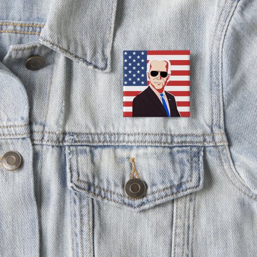 投票ジョーバイデン氏 | 2024年大統領の選挙 缶バッジ (インサイチュ)