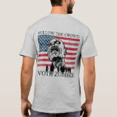 投票ゾンビ Tシャツ (裏面)