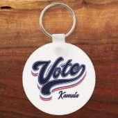 投票タイポグラフィ – 選択 キーホルダー (裏面)