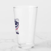 投票タイポグラフィ – 選択 タンブラーグラス (左)