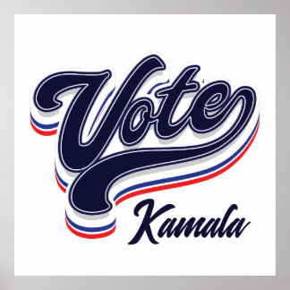 投票タイポグラフィ – 選択 ポスター