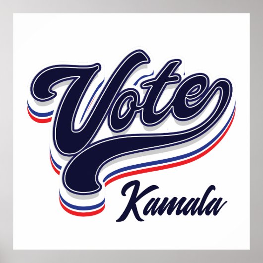 投票タイポグラフィ – 選択 ポスター (正面)