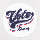 投票タイポグラフィ – 選択 ラベル (デザイン1)